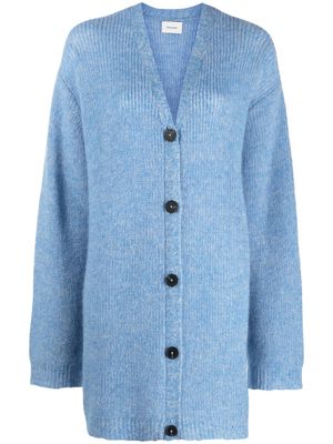Holzweiler alpaca wool-blend cardigan - Blue
