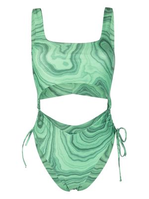 Holzweiler Angelou detachable swim suit - Green