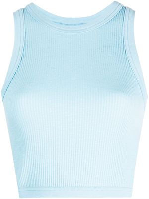 Holzweiler cut-out ribbed tank top - Blue