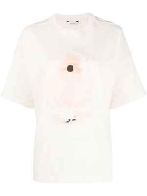 Holzweiler floral-print T-shirt - Neutrals