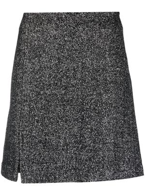 Holzweiler high-waisted A-line miniskirt - Black
