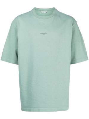 Holzweiler logo-print cotton T-shirt - Green
