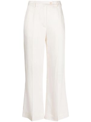 Holzweiler mid-rise flared trousers - Neutrals