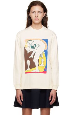 Holzweiler Off-White W. Luring Movement Long Sleeve T-Shirt