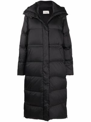 Holzweiler oversized padded hooded coat - Black