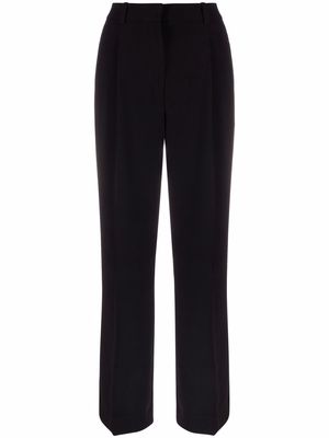 Holzweiler straight-leg pleated trousers - Black