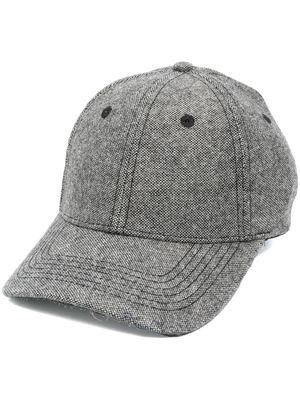 Holzweiler tweed baseball cap - Grey