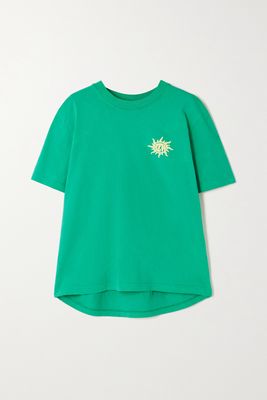Holzweiler - W.kjerag Logos Organic Cotton-jersey T-shirt - Green