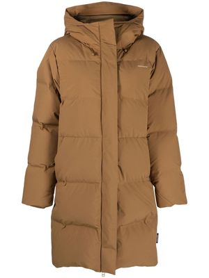 Holzweiler zip-fastening padded coat - Brown