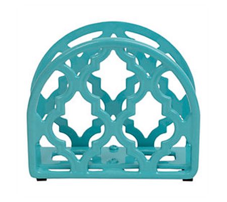 Home Basics Lattice Collection Cast Iron Napkin Holder