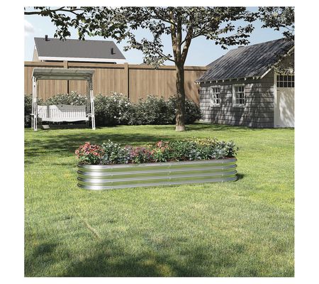 Home-Complete Galvanized Raised Garden Bed Plan ter Box