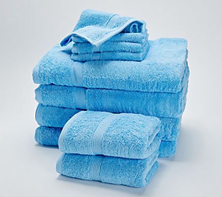 Home Reflections 10-Piece Antimicrobial Cotton Towel Set