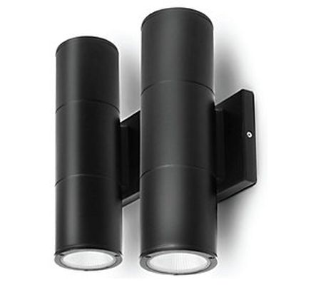 Home Zone by Compass Home S/2 LED Modern Wall & Porch Sconce