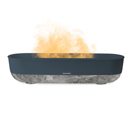 HoMedics Fireside 0.26 Gal Top Fill Ultrasonic Humidifier