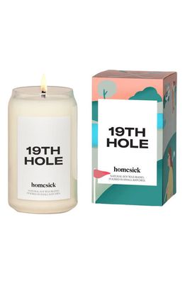 homesick 19th Hole Candle in White