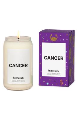 homesick Astrological Sign Candle in Cancer