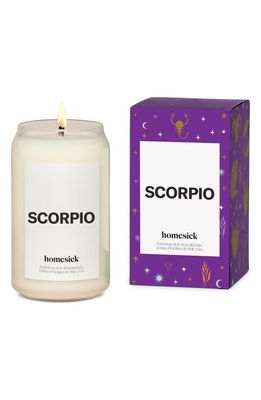 homesick Astrological Sign Candle in Scorpio