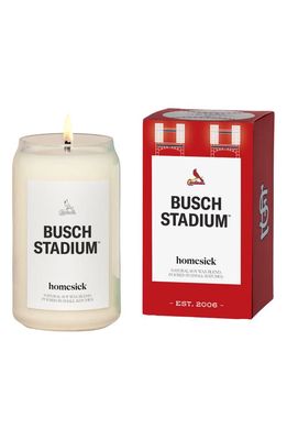 homesick Baseball Stadium Candle in Busch Stadium