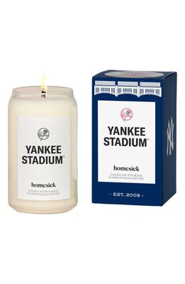 homesick Baseball Stadium Candle in Yankee Stadium