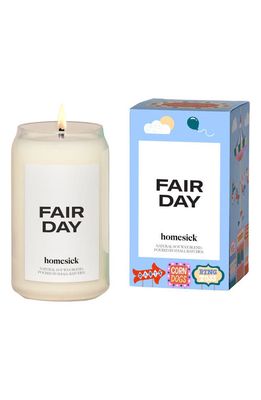homesick Fair Day Candle in White
