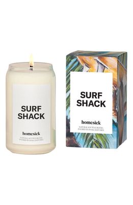 homesick Surf Shack Candle in White