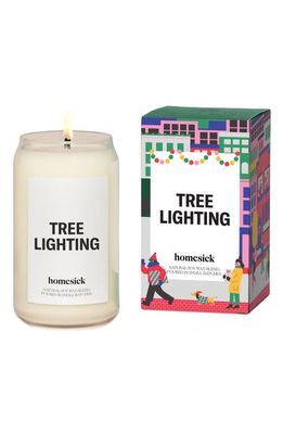 homesick Tree Lighting Candle in White