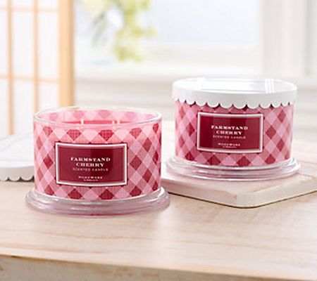 HomeWorx by Slatkin & Co. Farmstand Cherry 18oz Candles