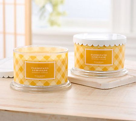 HomeWorx by Slatkin & Co. Farmstand Lemon 18oz Candles