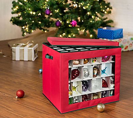 Honey-Can-Do 120-Cube Ornament Storage Box