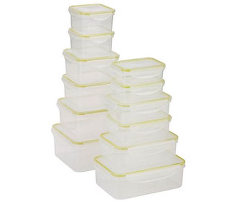 Honey-Can-Do 24-Piece Locking Food Storage Set