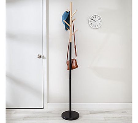 Honey-Can-Do Coat Tree Stand w/Round Base