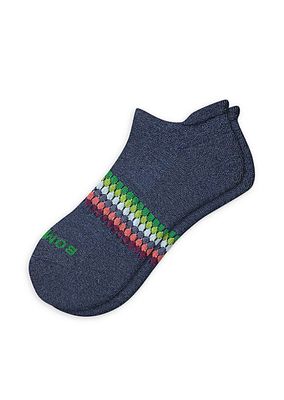Honeycomb Stripe Ankle Socks