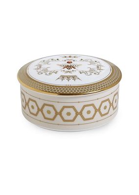 Honeydew Bone China Jewelry Box