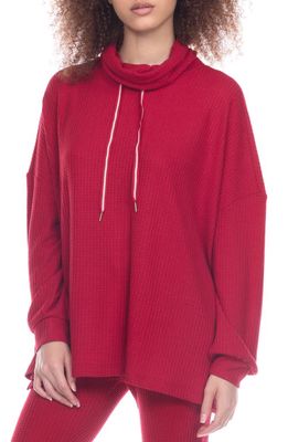Honeydew Intimates Lounge Pro Waffle Pullover in Teaberry