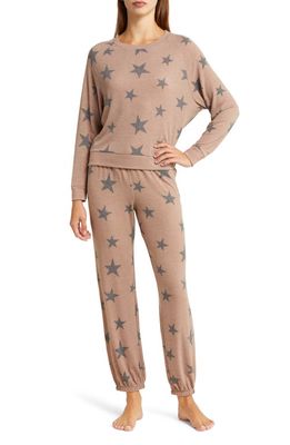 Honeydew Intimates Star Seeker Brushed Jersey Pajamas in Desert Stars