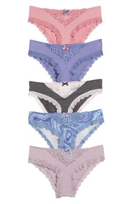 Honeydew Intimates Willow Assorted 5-Pack Hipster Panties in Fashion 1