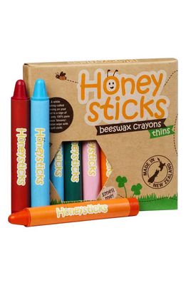 HONEYSTICKS Thins Beeswax Crayons in Multi