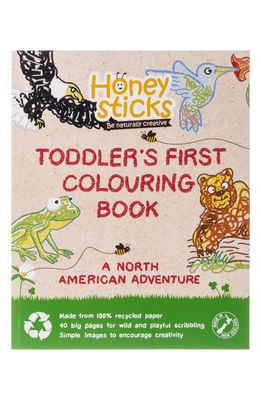 HONEYSTICKS Toddler's 1st Coloring Book in Multi
