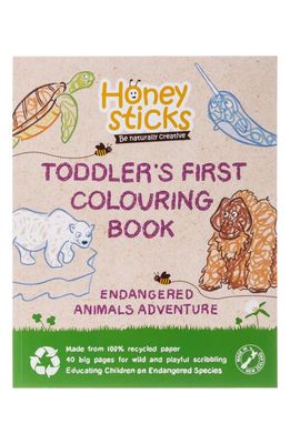 HONEYSTICKS Toddler's First Coloring Book in Multi