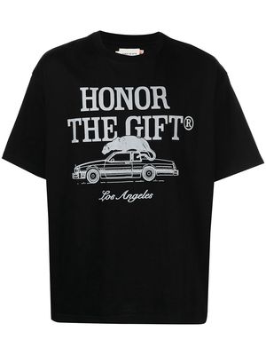 Honor The Gift B-Summer graphic T-shirt - Black