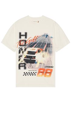 Honor The Gift Grand Prix 2.0 Short Sleeve Tee in White