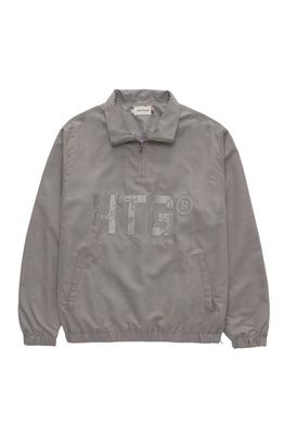 HONOR THE GIFT Graphic Quarter Zip in Grey