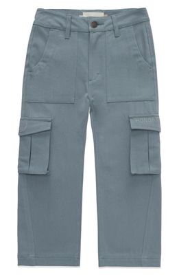 HONOR THE GIFT Kids' Cotton Cargo Pants in Slate