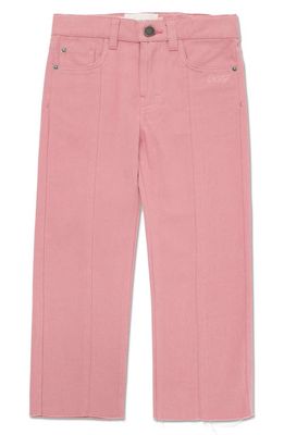HONOR THE GIFT Kids' Front Seam Cotton Twill Pants in Mauve