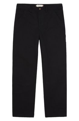 HONOR THE GIFT Men's Cotton Carpenter Pants in Black
