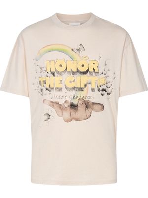 Honor The Gift Palms short-sleeve T-shirt - Neutrals