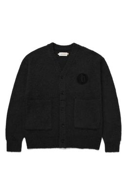 HONOR THE GIFT Stamped Batch Cardigan in Black