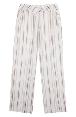 HONOR THE GIFT Stripe Pants in Bone