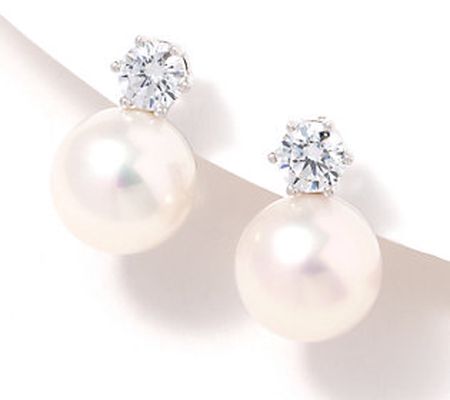 Honora Cultured Button Pearl & Gemstone Earring