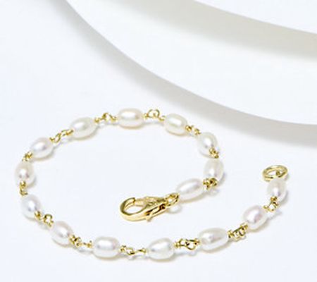Honora Cultured Pearl Bracelet, Sterling Silver